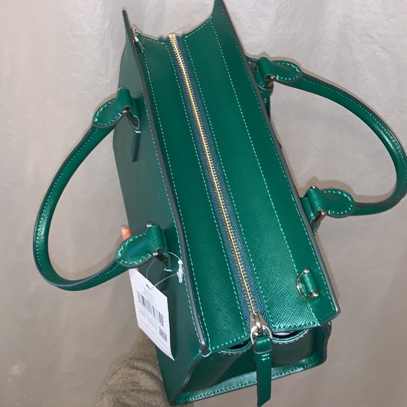 NWT Deep Jade Kate Spade ♠️ Cameron Medium Satchel Bag - Picture 5 of 14